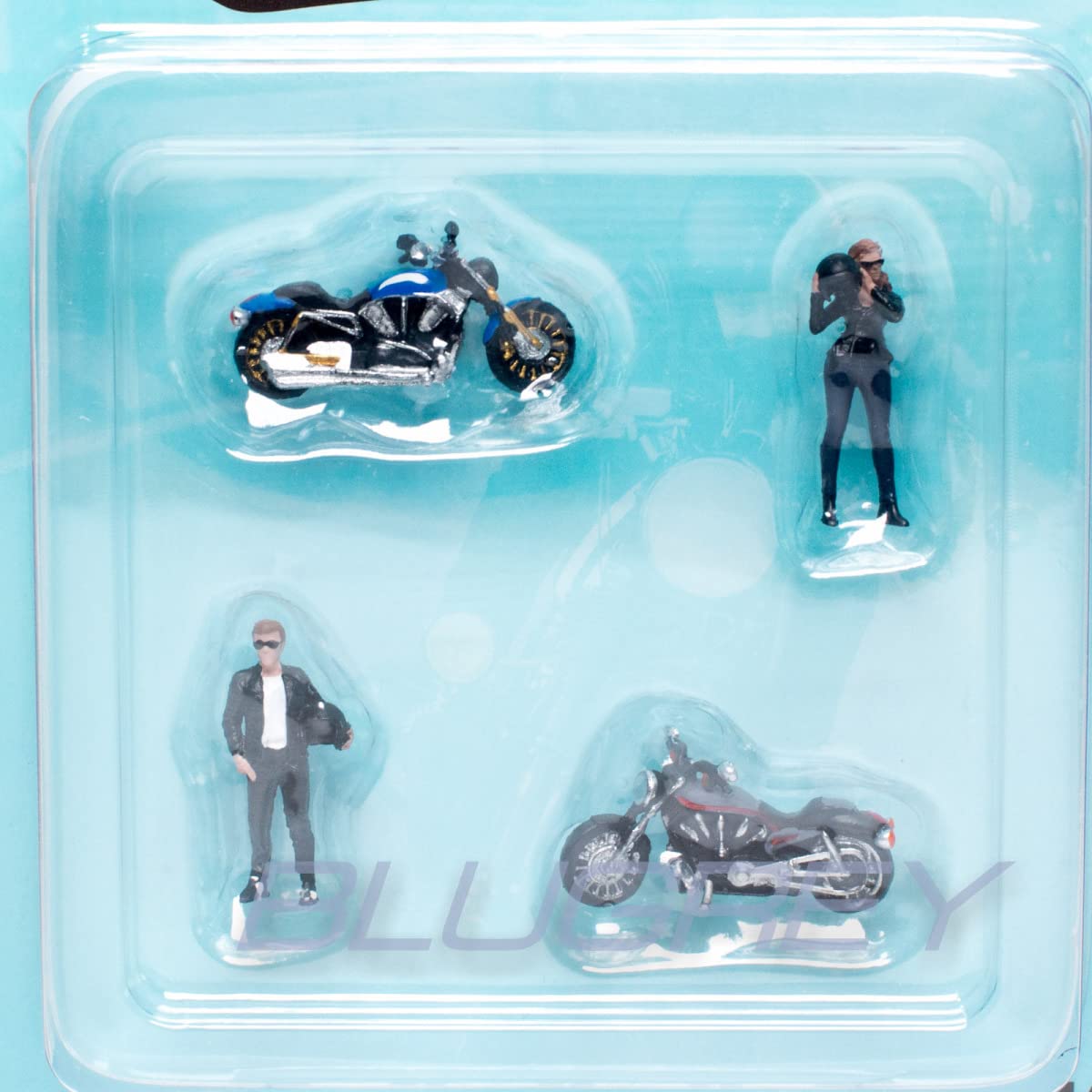 Amazon | アメリカン ジオラマ 1/64 フィギア モトマニア 2 バイカー